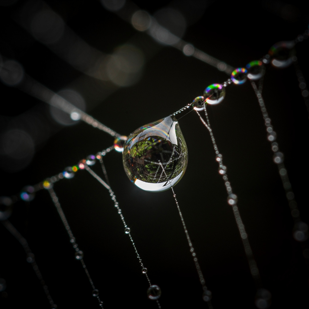 Northern lights aurora borealis over a frozen lake, starry sky, snow-covered pine trees, Iceland landscape